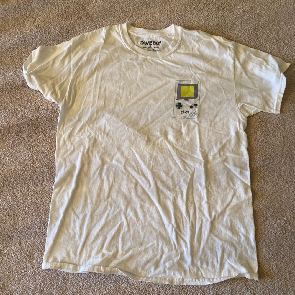 Vintage game boy tee